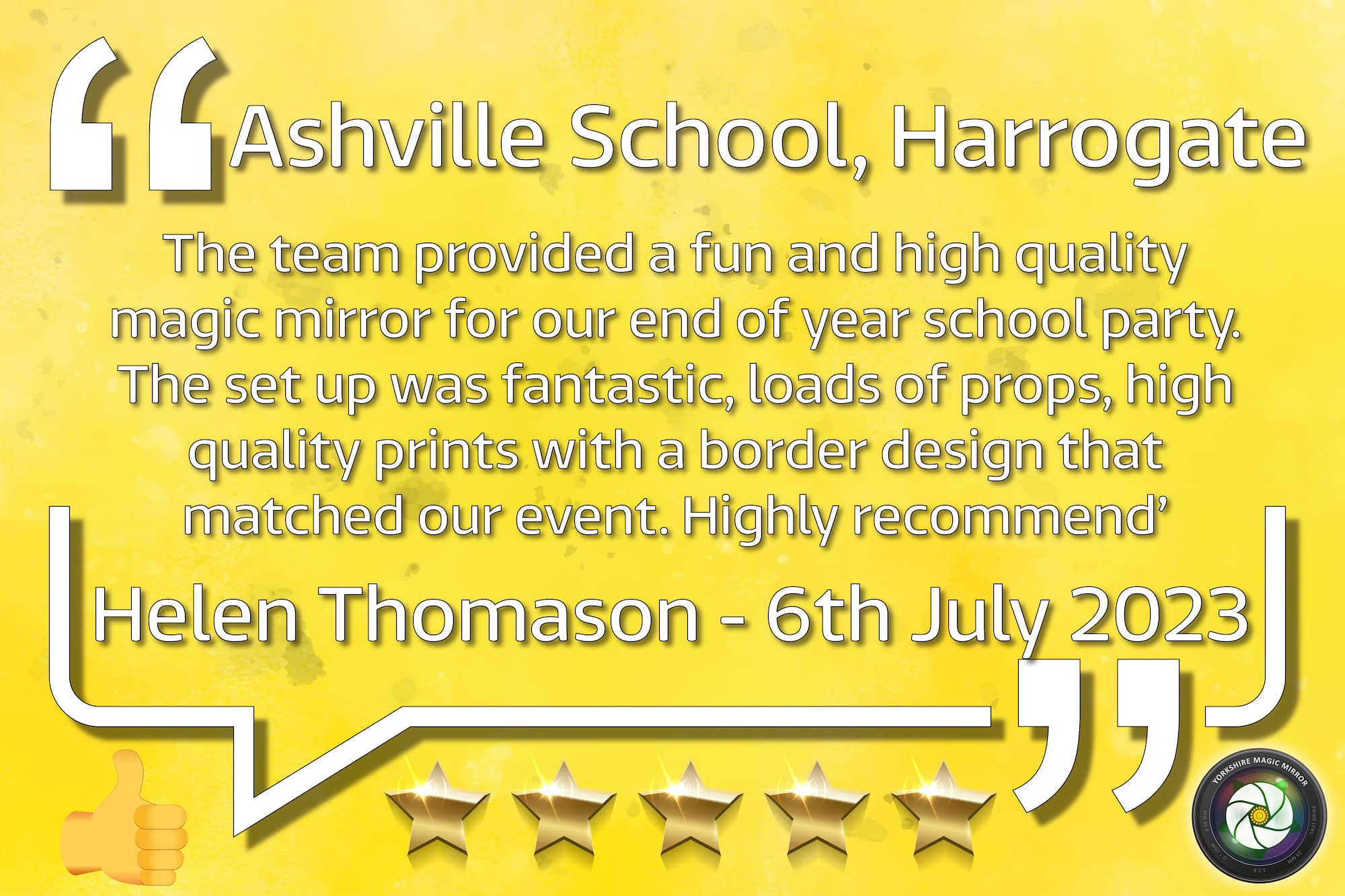 Ashville Private School Harrogate End Our Year Class of 2023 Party